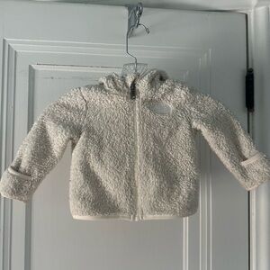 The North Face Cream Sherpa Jacket